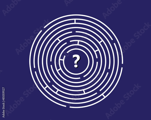 Round labyrinth