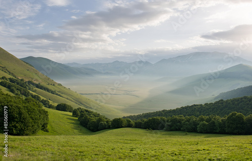 Alba a Castelluccio di Norcia