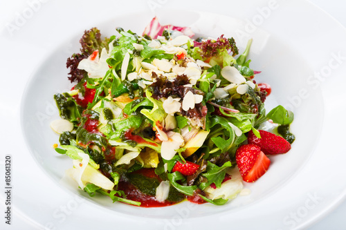 Restaurant food - fresh vegetable salad