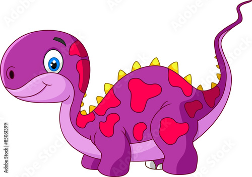 Cartoon cute dinosaur