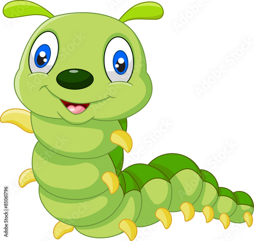 ute caterpillar cartoon