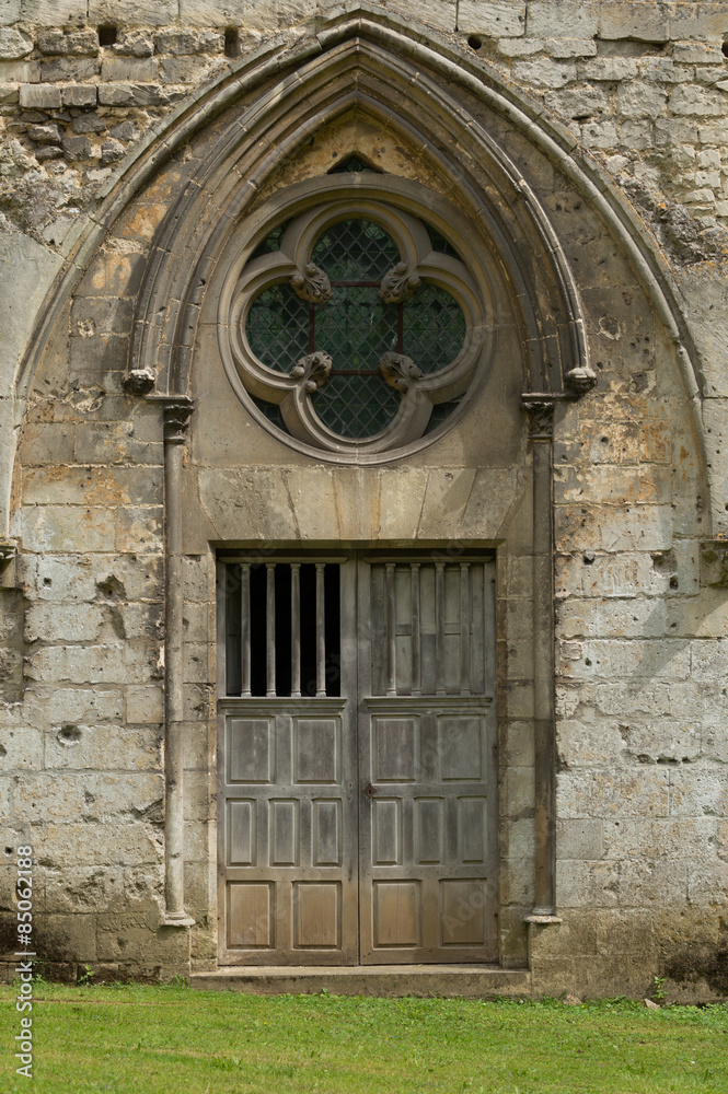Porte de la cathédrale de Noyon