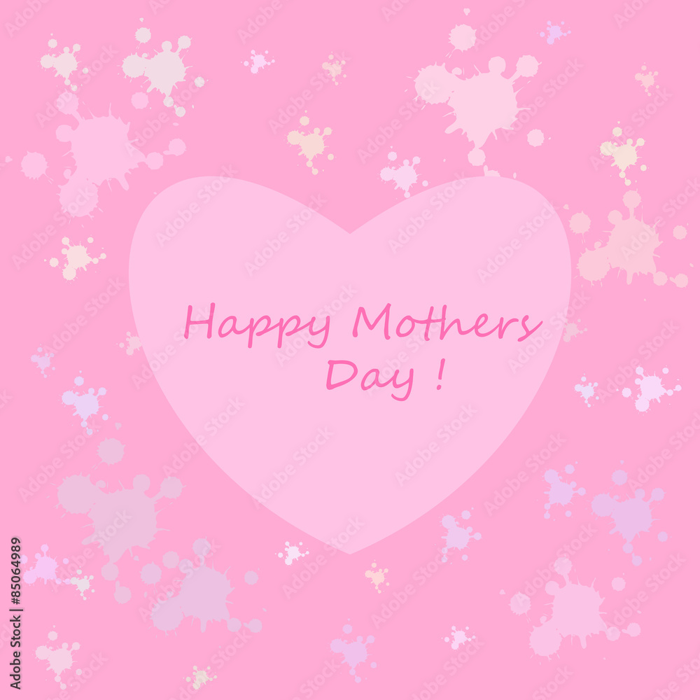 Happy mother day background, vector illustration