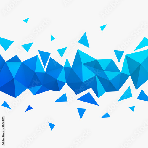 Illustration of abstract texture with triangles.