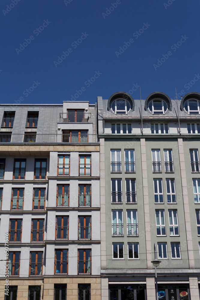 Wohnhaus Fassade, Berlin Mitte / Hackescher Markt