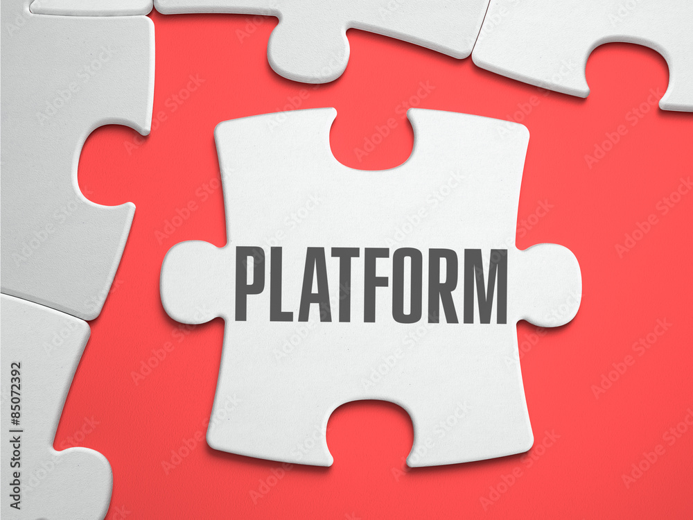 Platform - Puzzle on the Place of Missing Pieces. Platform - Puzzle on the Place of Missing Pieces.
