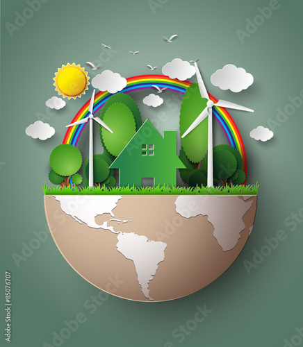 Green Eco Earth.