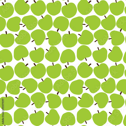 seamless pattern apple りんごのパターン