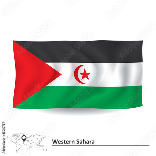 Free Download Flag of Western Sahara - GFXLoad