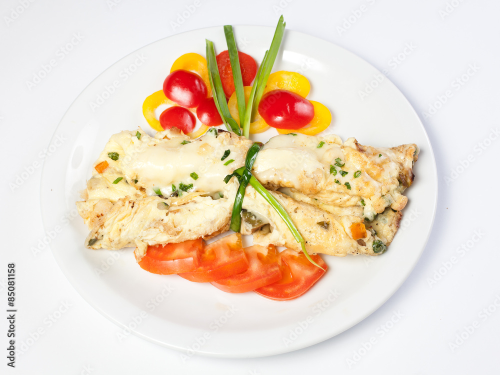 scrambled eggs with vegetables scrambled eggs with vegetables