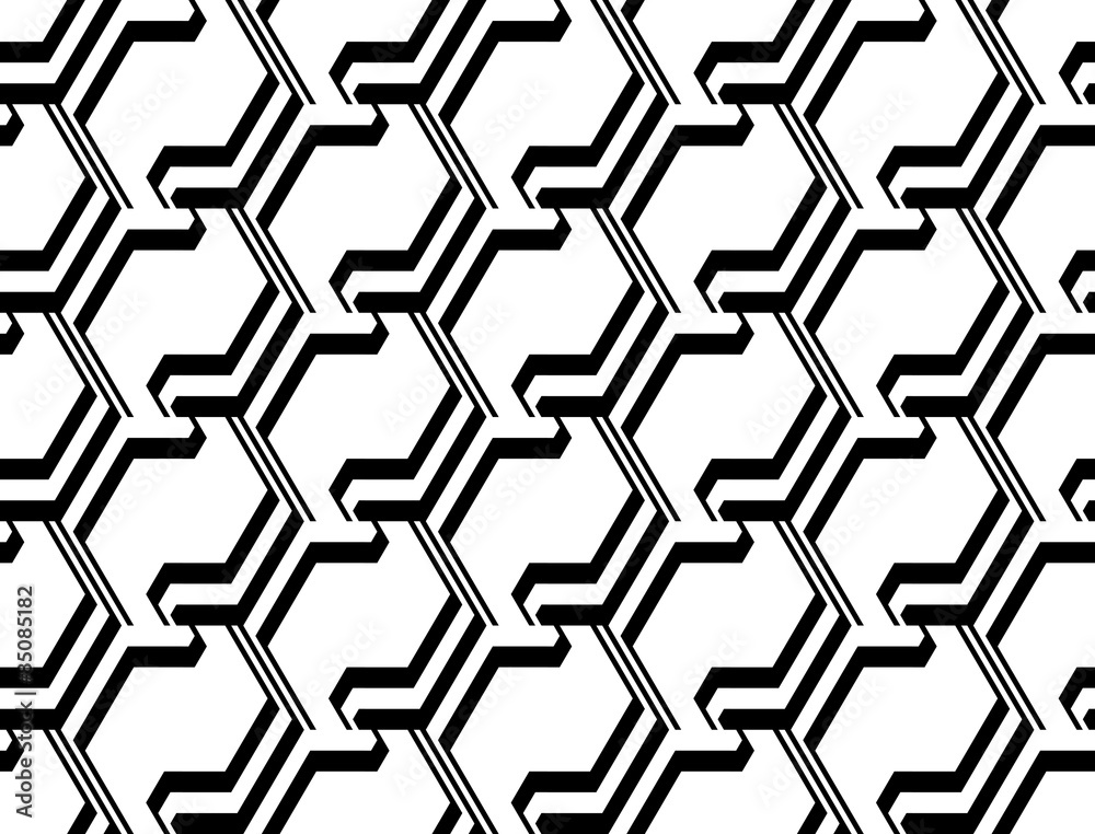 Design seamless monochrome zigzag geometric pattern Design seamless monochrome zigzag geometric pattern