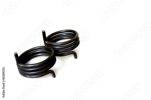 Isolated objects, couple of springs