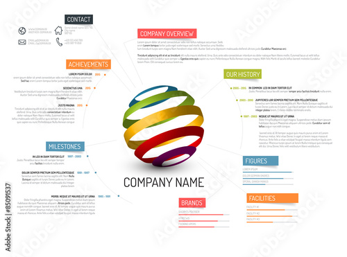 Company overview template
