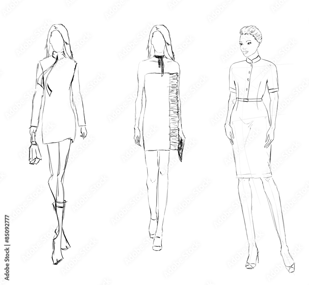 SKETCH. fashion girls SKETCH. fashion girls