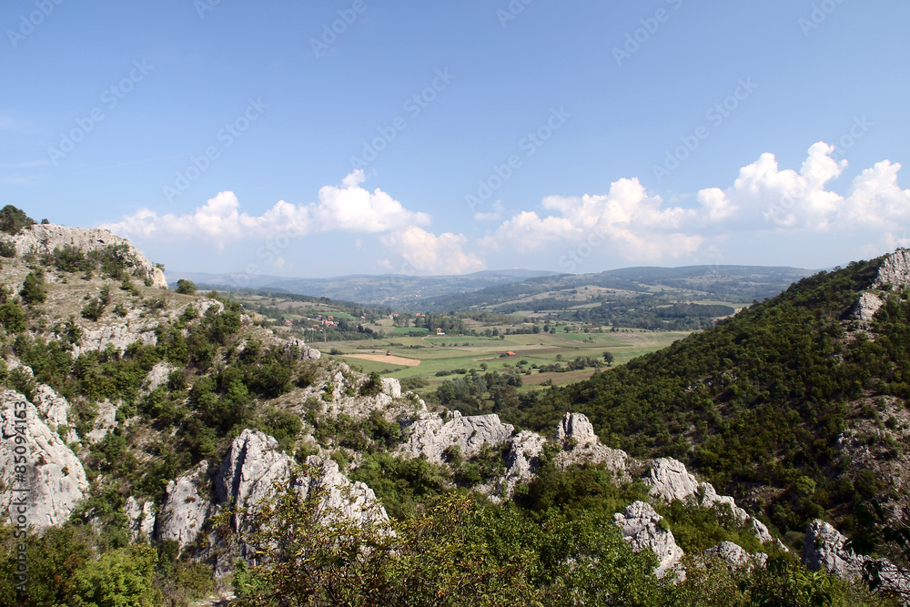 Fototapeta premium Mountain landscape