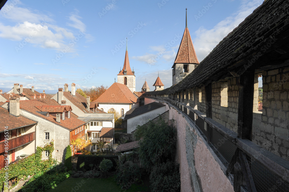 Old village of Murten