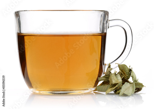 Melissa Herbal tea with in a mug