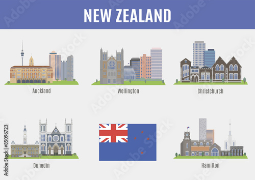 Cities in New Zealand
