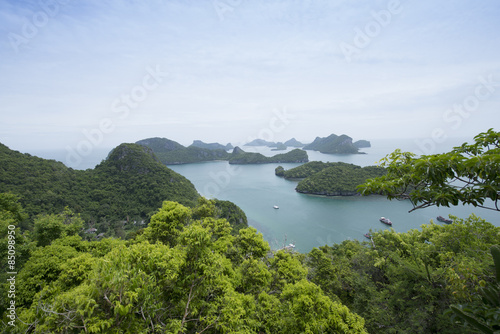 Island National park , Sarat thani Thailand.