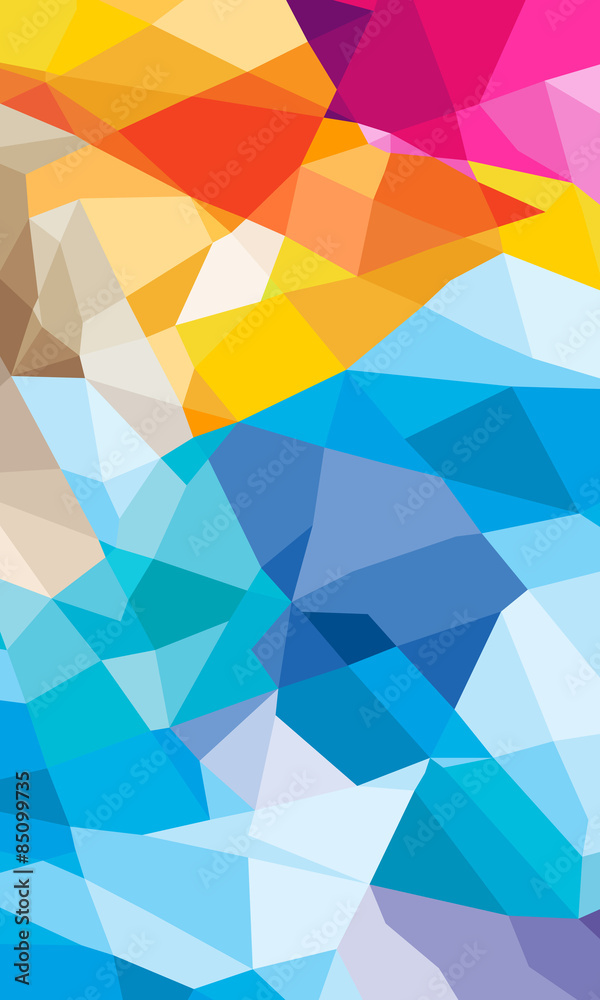 Obraz premium colorful geometric abstract background