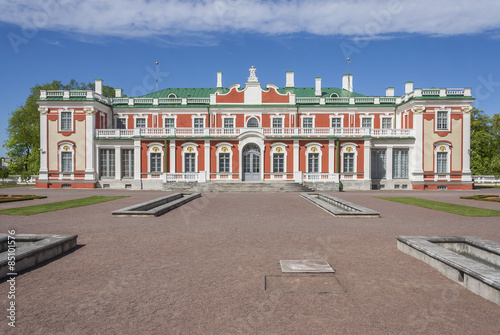 Palace Kadriorg In Tallinn City