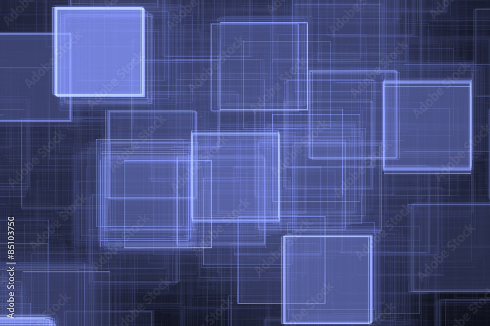 Blue squared abstract background Blue squared abstract background