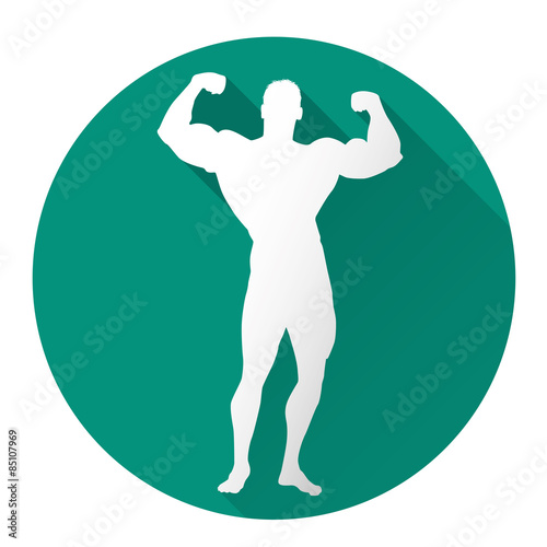 Bodybuilder Icon