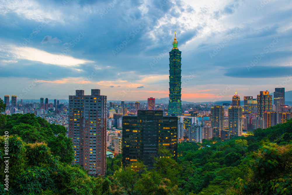 Fototapeta premium Taipei 101 Tower