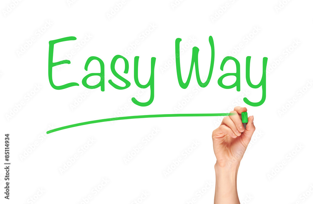 Easy Way Concept Easy Way Concept