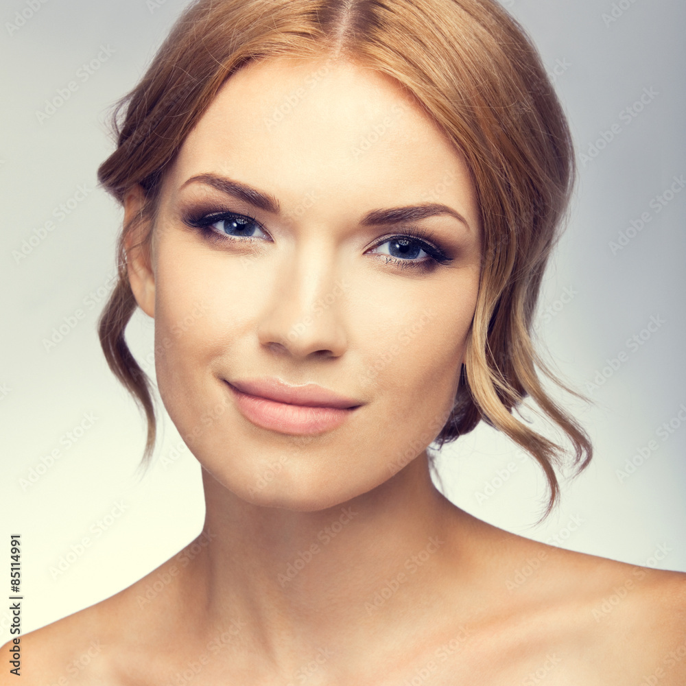 Fototapeta premium Portrait of beautiful young blond woman