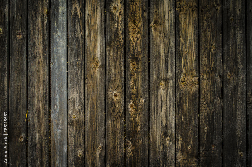 Old wooden background or texture