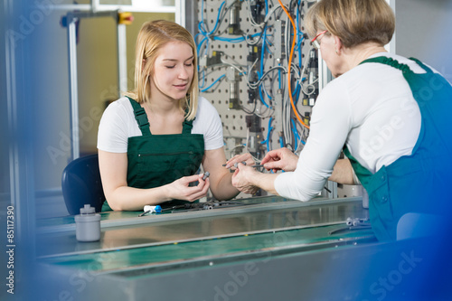 Putting cables together