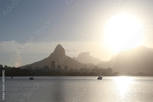 Lagoa Rodrigo de Freitas. Rio de Janeiro