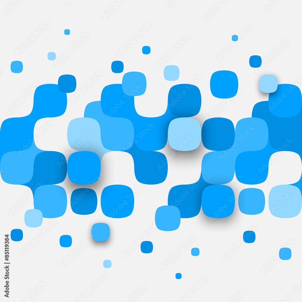 Illustration of abstract texture with squares.