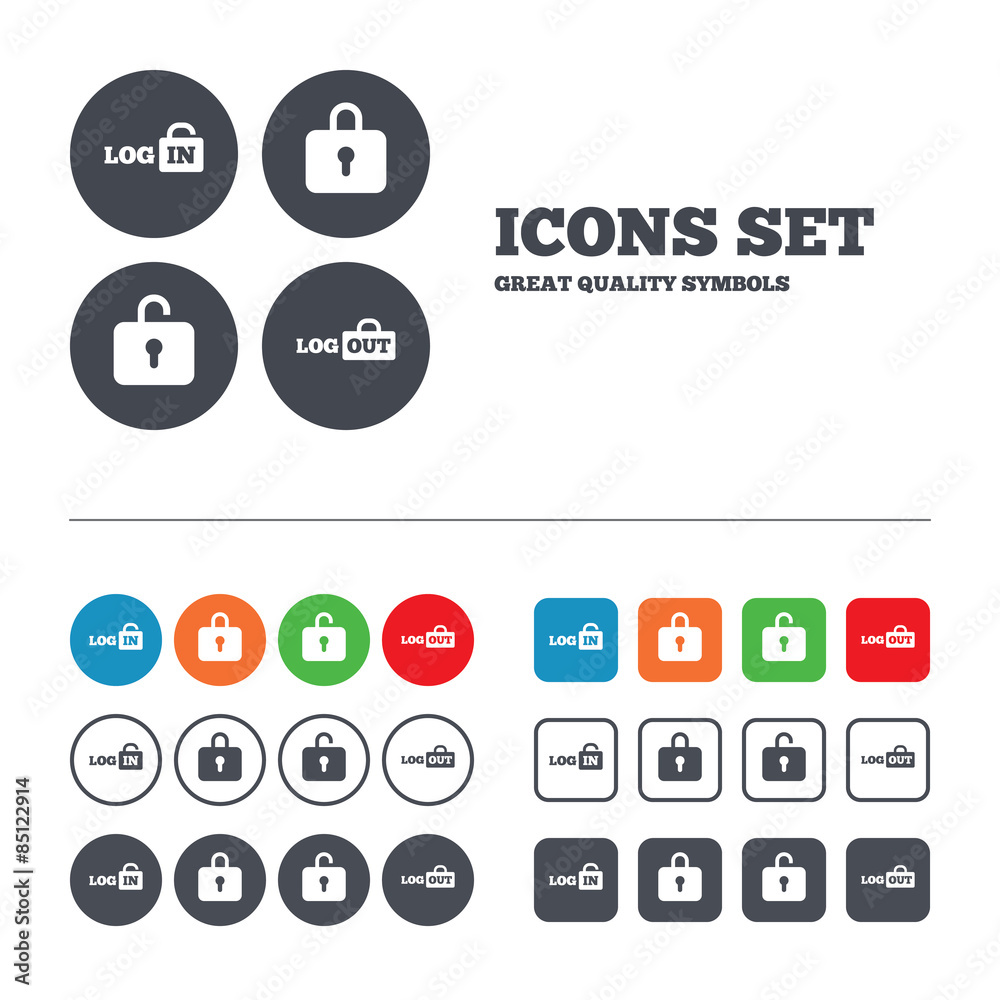 Login and Logout icons. Sign in icon. Locker. Login and Logout icons. Sign in icon. Locker.