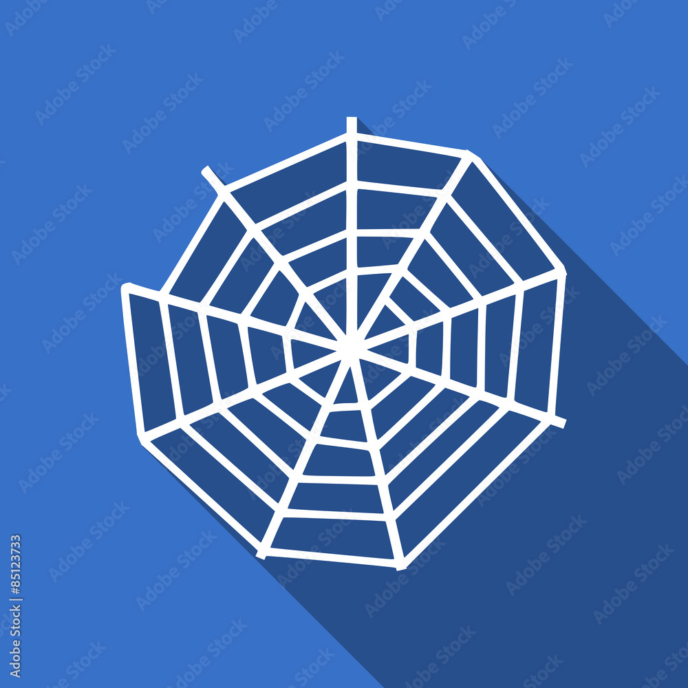 spider web flat icon spider web flat icon