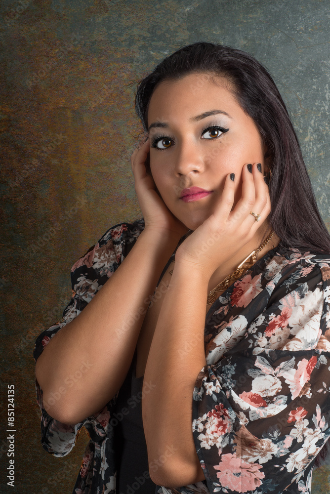 beautiful Pacific Island teenager beautiful Pacific Island teenager