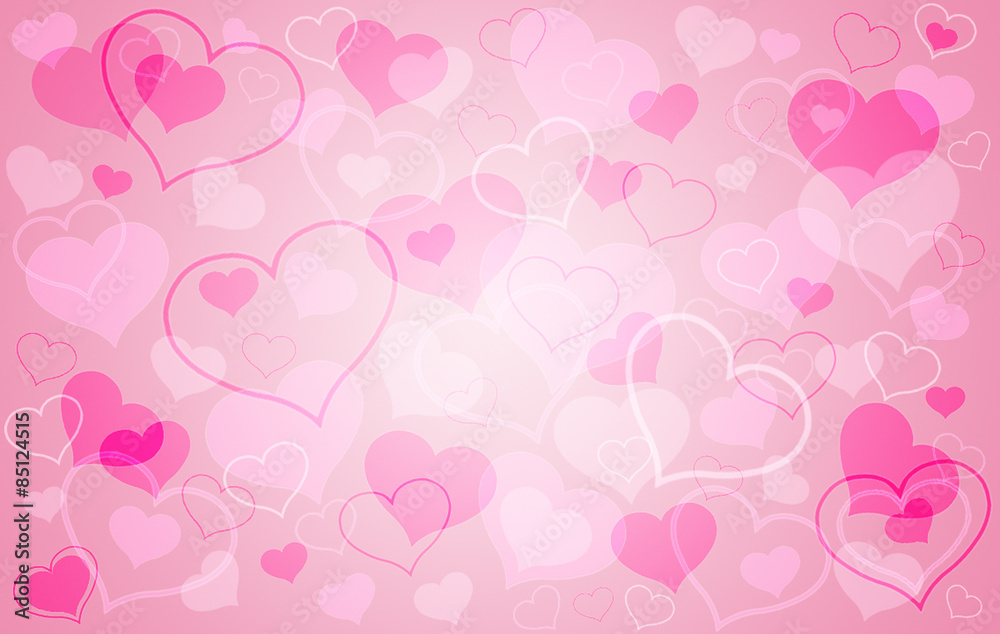 Saint Valentines Day abstract background with pink hearts shapes, romantic love concept Saint Valentines Day abstract background with pink hearts shapes, romantic love concept
