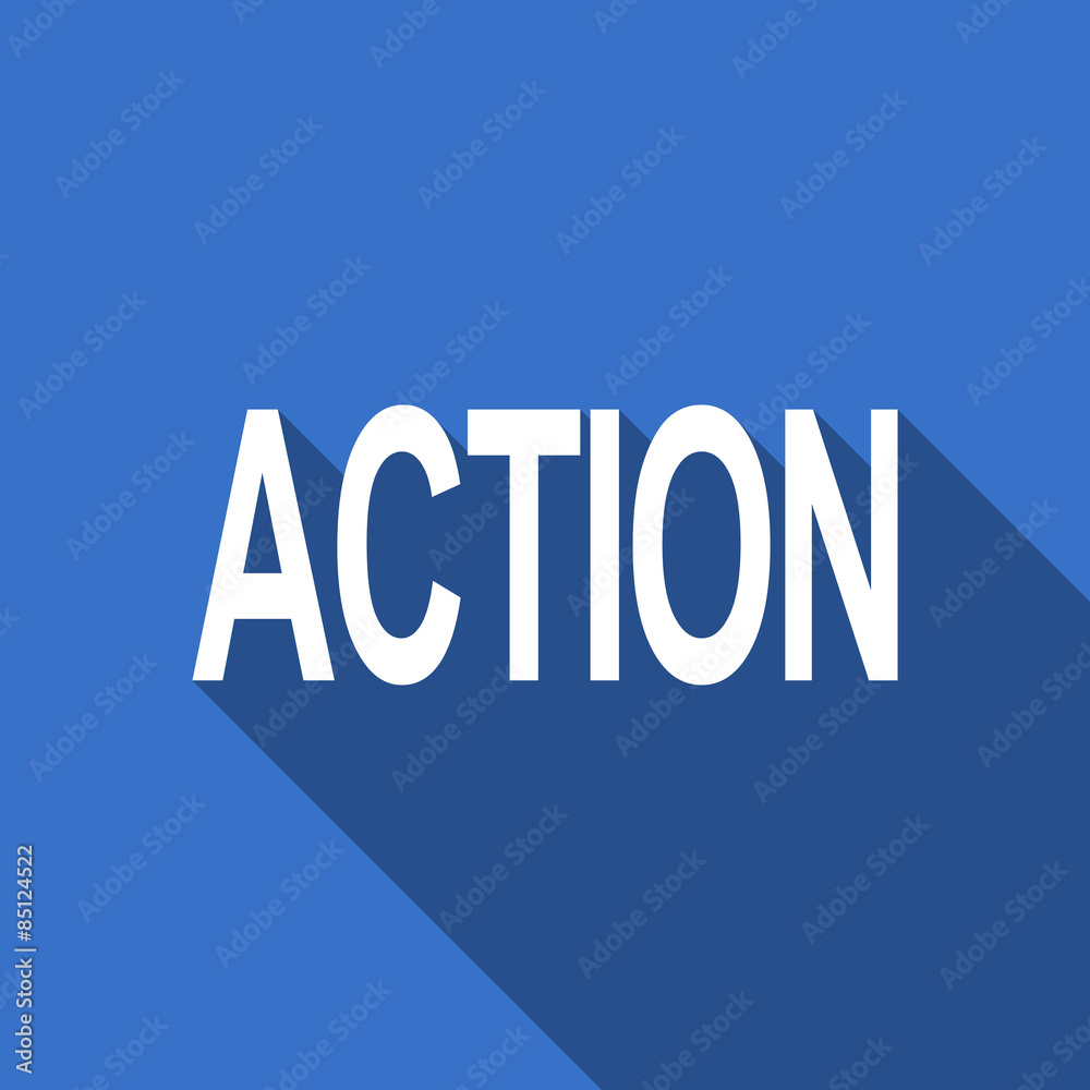 action flat icon