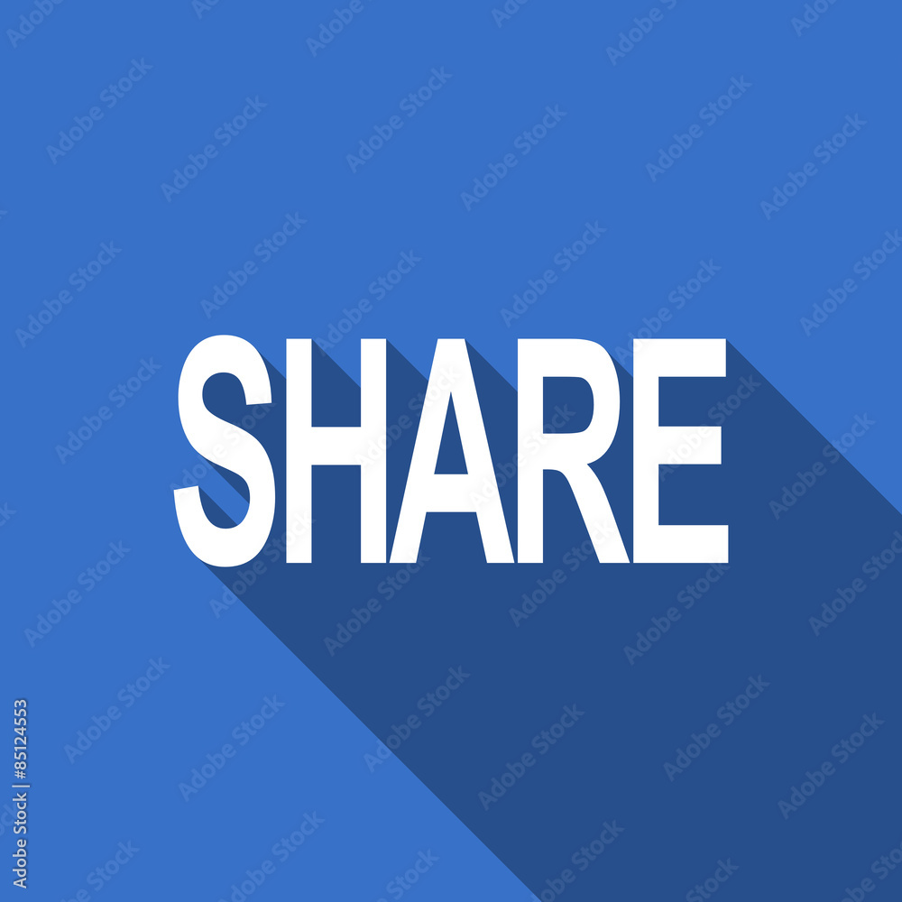 share flat icon