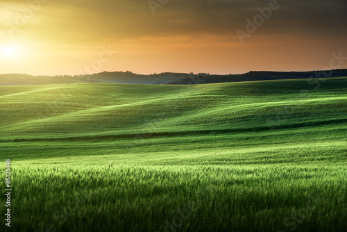 tuscany sunset, Italy