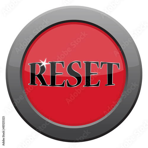 Reset Dark Metal Icon