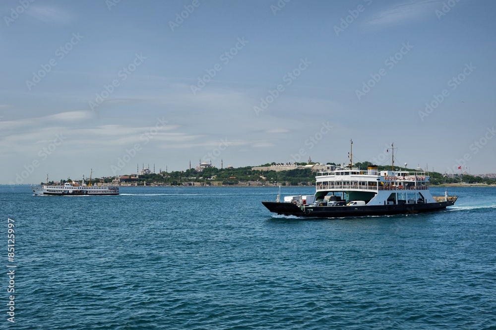 Istanbul Classic Ferryboats  cruising