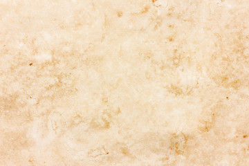 Crumpled stained paper. Old retro letter texture. 