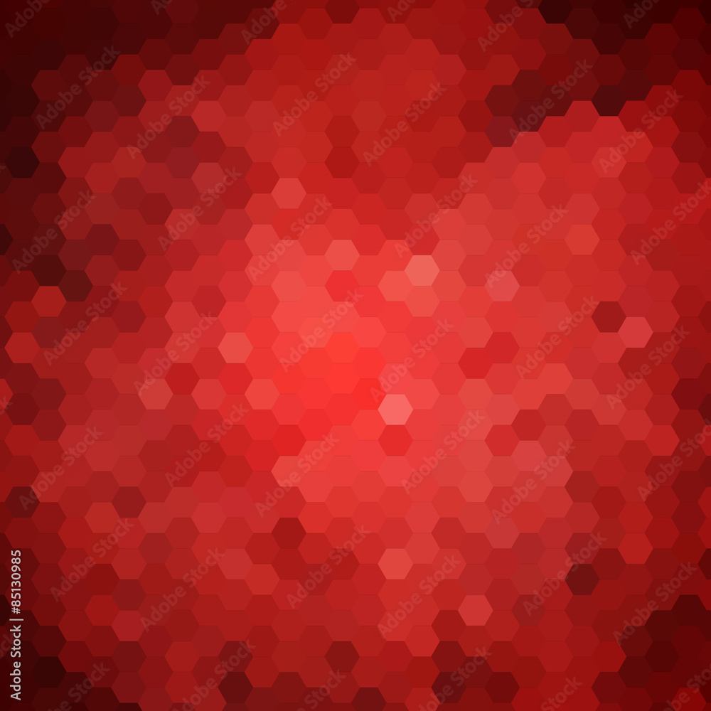 abstract geometric hexagon background
