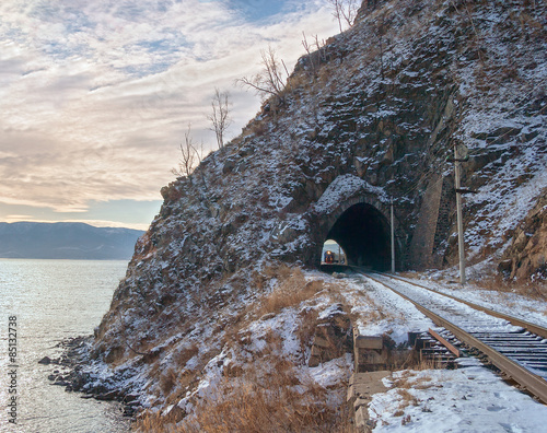 Late autumn in the Circum-Baikal Railway