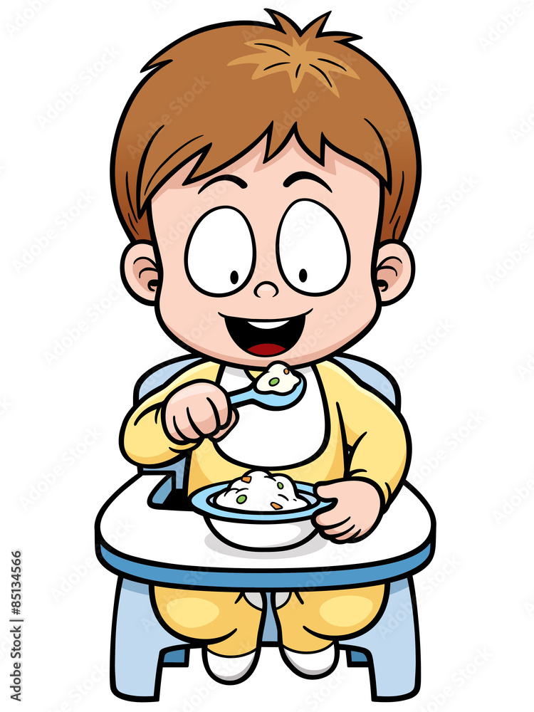 3,900+ Baby Eating Stock Illustrations, Royalty-Free Vector