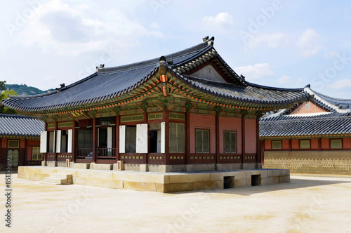 Gyeongbok Palace building Seoul South Korea traditional historic sight photo © david_franklin