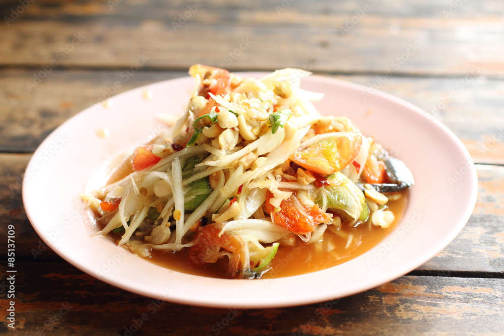 green papaya salad green papaya salad
