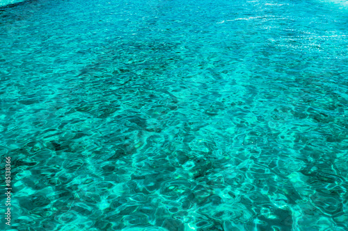 Clear water in Bahamas